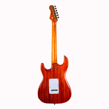 Guitarra Electrica Jet Guitars Js600trd Sunburst Rojo Transparente